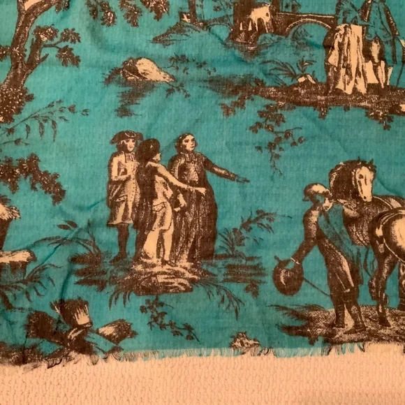 Oscar de la Renta Scarf/Shawl - Picture 2 of 3